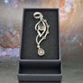 Smoky Quartz Sterling Silver Signed Pendant Image 10