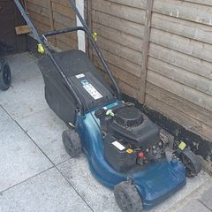 petrol lawnmower