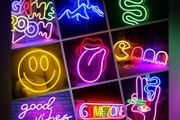 DISCOUNT CODE IN DESCRIPTION Neon Sign Colorful Led Neon Light for 80 s Party Decor USB Powered 80s Crown Letter Neon Light for Bedroom Shop Birthday Anniversary Party Home Bar Club Decor Gift