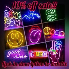 DISCOUNT CODE IN DESCRIPTION Neon Sign Colorful Led Neon Light for 80 s Party Decor USB Powered 80s Crown Letter Neon Light for Bedroom Shop Birthday Anniversary Party Home Bar Club Decor Gift