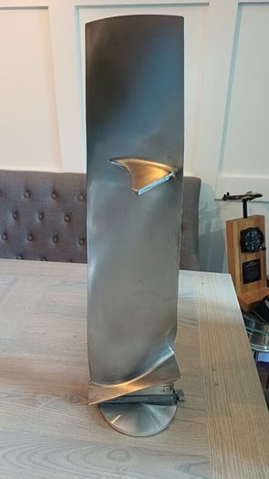 Mounted Airbus A340-300  CFM 56-5C Stage 1 Titanium Jet Engine Blade, Aircraft, Aviation