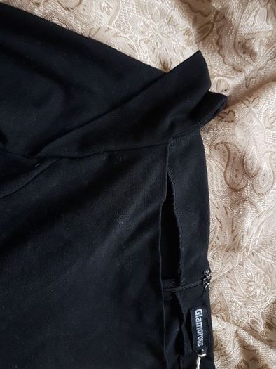 Black new fitted dress uk8 new