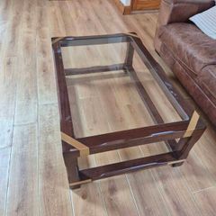 Vintage Jean Claude Mahey table serial stamped - 4004