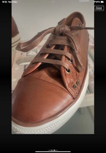 trainers size 40 tan shoes Carl scarpa