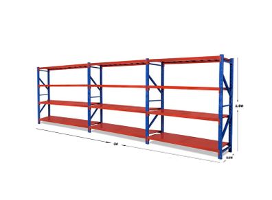 8ft Tall Longspan Racking