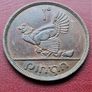 Ireland 1943 1 penny excellent bronze coin Image 2
