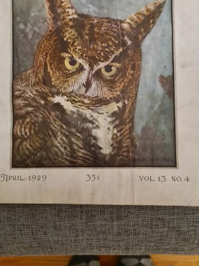 Rare Vintage.  1929. April Edition.  Volume 13 No4 Magazine.