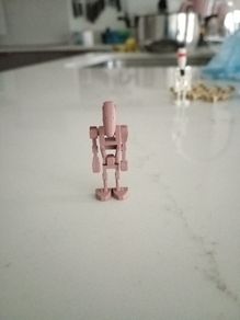 Lego star wars minifigure battle droid geonosis sand red sw0061