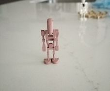 Lego star wars minifigure battle droid geonosis sand red sw0061