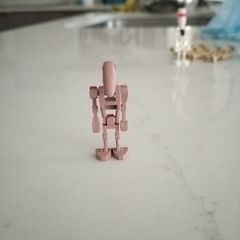 Lego star wars minifigure battle droid geonosis sand red sw0061