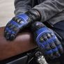 Premium Genuine Leather Motorcycle Gloves Breathable Motorbike Racing & Touring Gloves Image 7