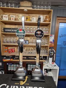 home bar setup