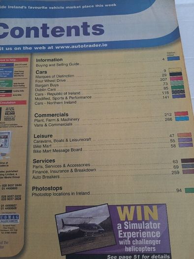 Vintage Auto Trader from 2005