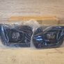 Ford Ranger 2019-2021 Fog Light Surrounds - Matt Black Image 2