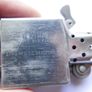Vintage Zippo Lighter - Camo Camouflage Green Olive Drab Matte Finish Image 6