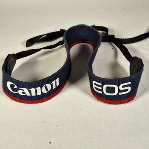 Classic Canon EOS Strap Blue Red Line