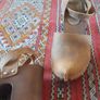 Tan Leather Clogs Image 6