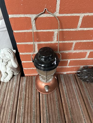 antique old Tilly lamp