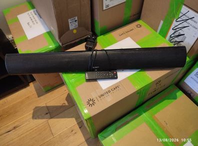 Soundbar with remote control