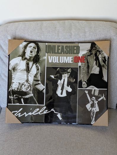 Michael Jackson Unleashed Volume One 3D Curved Wall Display 49cm