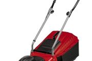 Electric Lawn Mower - 32cm Cutting Width, 30L Grass Box, 3 Cutting Height Levels - Lightweight Corded Walk-Behind Lawnmower For Small To Medium Gardens