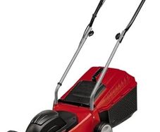 Electric Lawn Mower - 32cm Cutting Width, 30L Grass Box, 3 Cutting Height Levels - Lightweight Corded Walk-Behind Lawnmower For Small To Medium Gardens