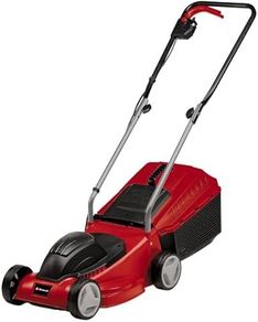 Electric Lawn Mower - 32cm Cutting Width, 30L Grass Box, 3 Cutting Height Levels - Lightweight Corded Walk-Behind Lawnmower For Small To Medium Gardens