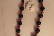 Amethyst &amp; Coral necklace