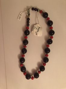 Amethyst & Coral necklace