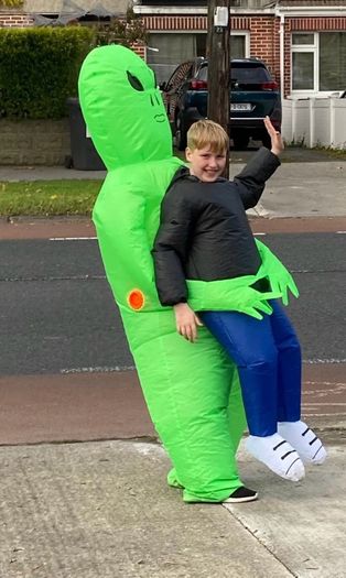 Inflatable Alien Costume