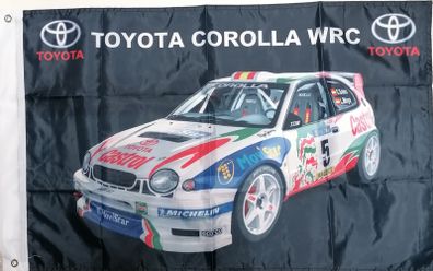 Toyota Corolla World Rally Car flag.