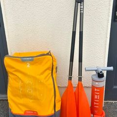 Itiwit 2 inflatable kayak + accessories (new and unused)
