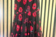 black &amp; red dress size 8 Kate Spade