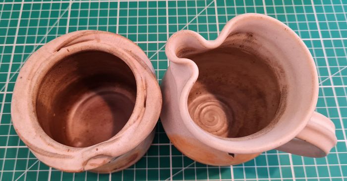 Casual farmhouse 6 piece Tea for Two set