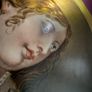Antique KPM Berlin Hand-Painted Cabinet Plate. Portrait of a Baroque Beauty, 19th Century Image 2