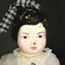 Antique Papier Mache Victorian German Doll Image 2