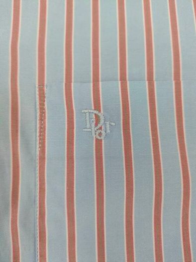 Vintage Christian Dior Monsieur Stripes Shirt Men's Large