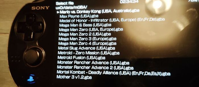 Psvita 1004 Oled Modded Henkaku 128gb Original Charger Excellent