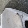 2015 skoda octavia scout front bumper bottom trim lip Image 3