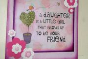 A Daughter Wall Sign 100% Irishmade