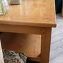 Solid Oak Coffee Table Image 4