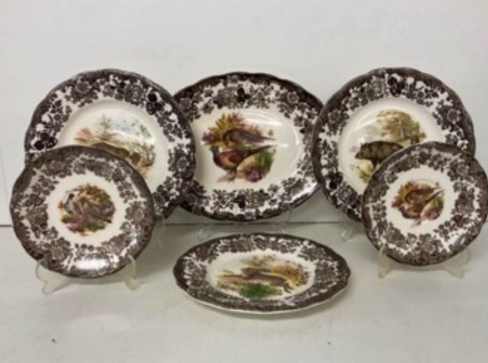 Vintage Collection of Palissy Game dishes