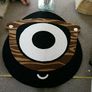 Black brown rug Image 3