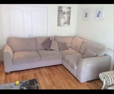Grey Corner Unit Sofa