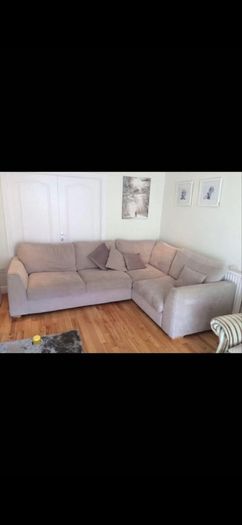 Grey Corner Unit Sofa
