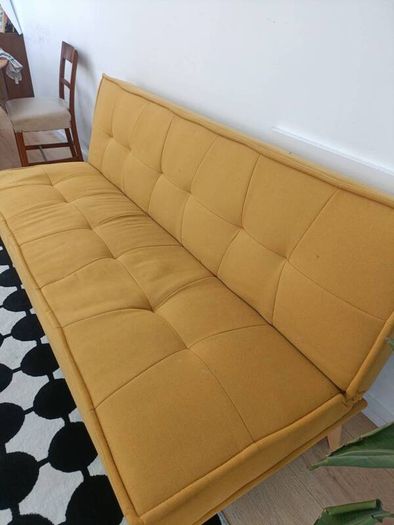 Couch fold down bed