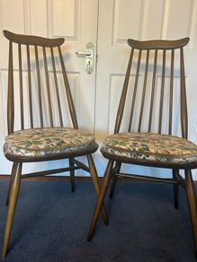 2 Vintage Ercol Goldsmith Dining Chair