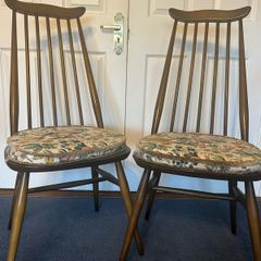 2 Vintage Ercol Goldsmith Dining Chair