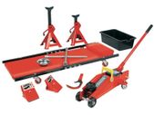 Bruder Mannesmann Ten Piece Workshop Tool Set Red 00350