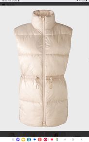 German brand Oui - Beige Gilet - Fits UK 14 - BNWT RRP 249